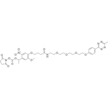 PC Methyltetrazine-PEG4-NHS carbonate ester 2055736-28-0